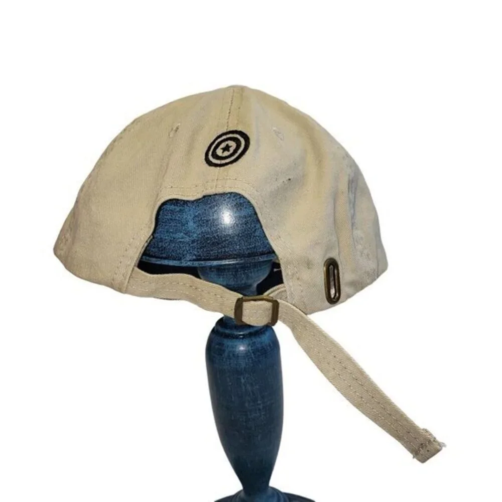 Top Gun Shooting Center Mens  Adjustable Ball Cap Hat One Size Tan Beige Embroid